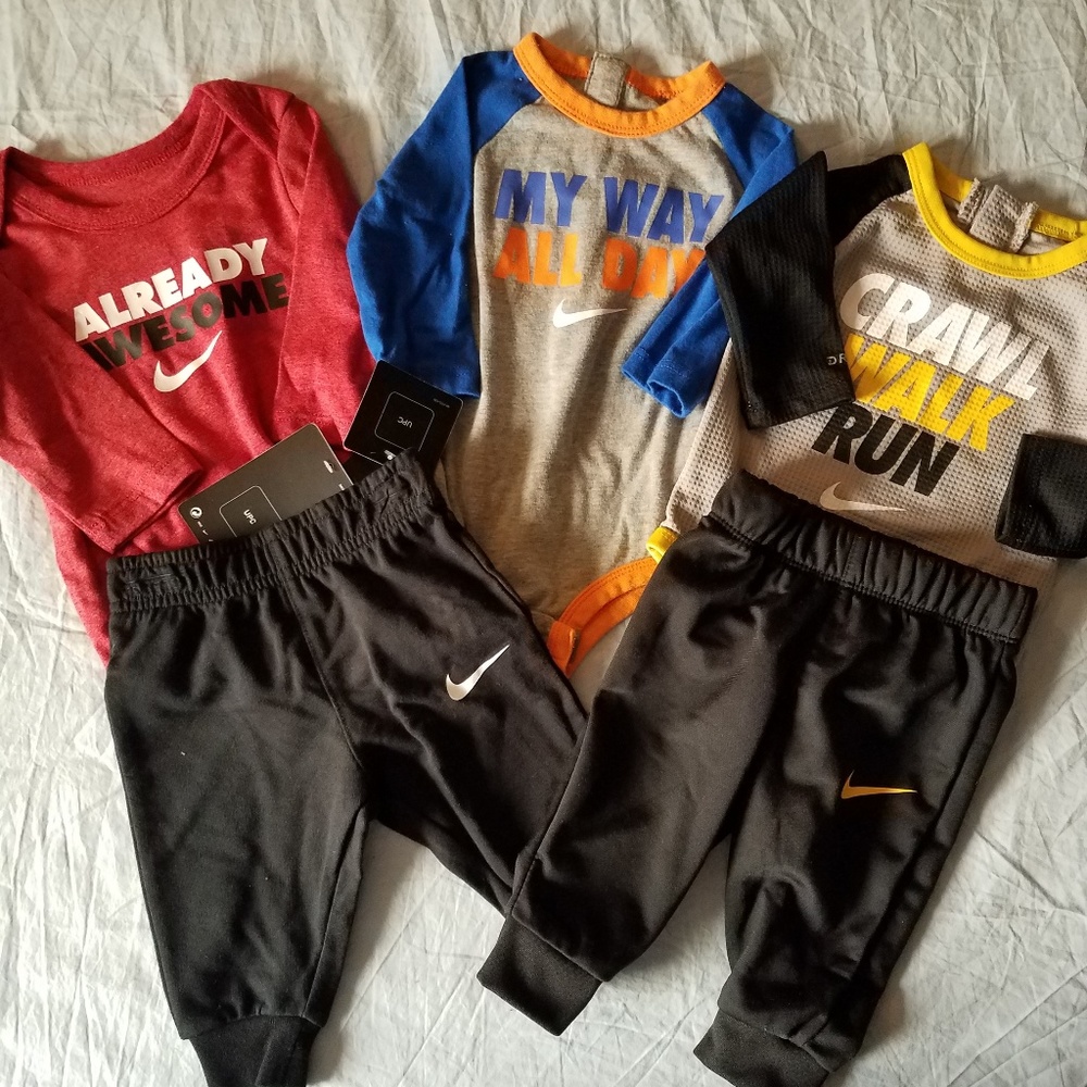 Nike bundle 6months, Brand new/like new!